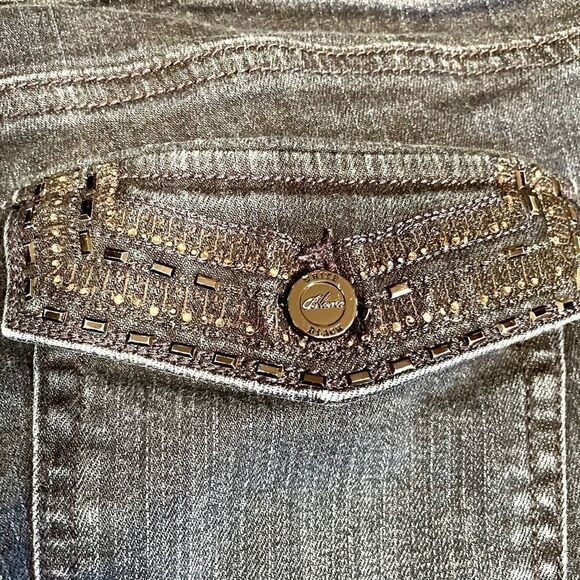 BLACK BOOT LEG JEANS SIZE 8S by WHITE/BLACK - Picture 8 of 9